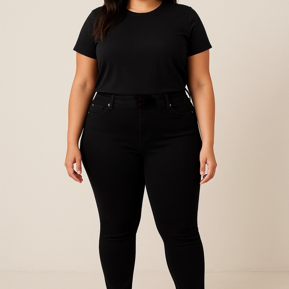 SPANX Women's Black Skinny Jeans
